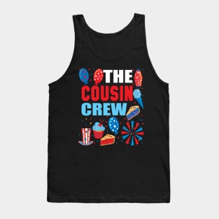 The cousin crew 4th of july ..family gift Tank Top